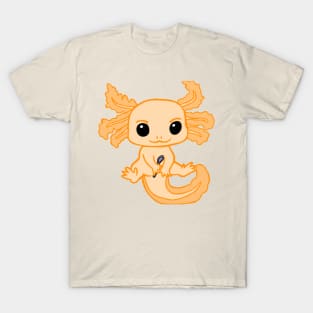 Spoonie Axolotl (Orange) T-Shirt